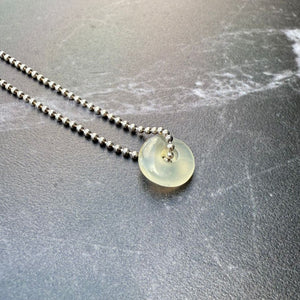 Collar cuarzo blanco